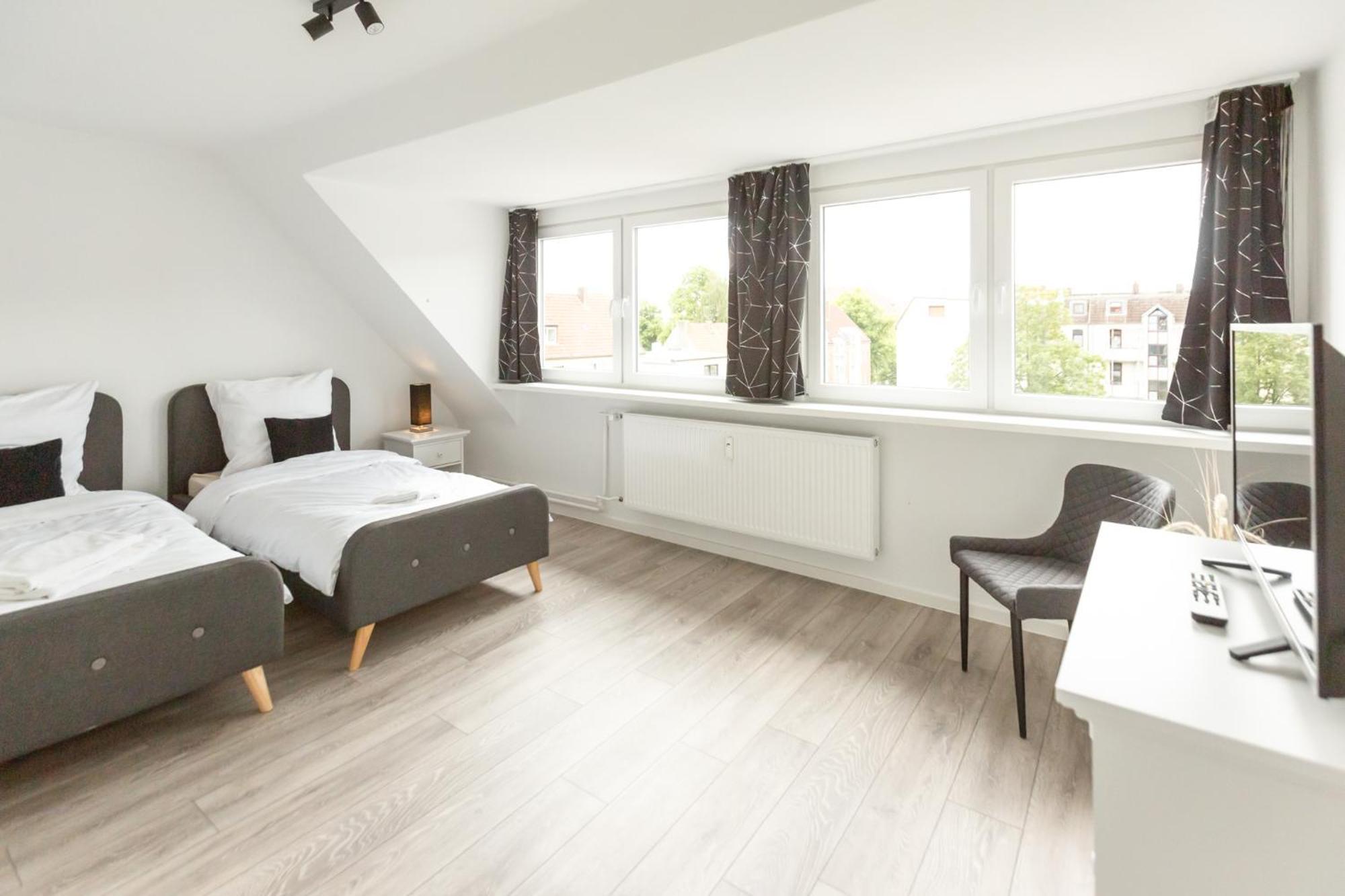 Apartment City I Zentral, Modern, Mit Einzelbetten *